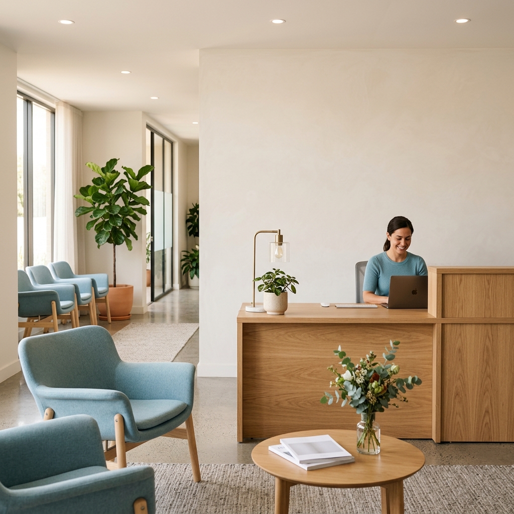 Área de recepción de Fisiolución